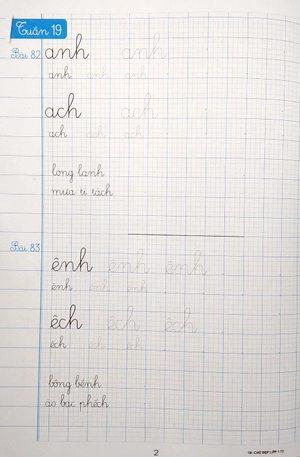 bộ giúp em viết chữ đẹp lớp 1 - tập 2 - biên soạn theo chương trình giáo dục phổ thông mới (tái bản)