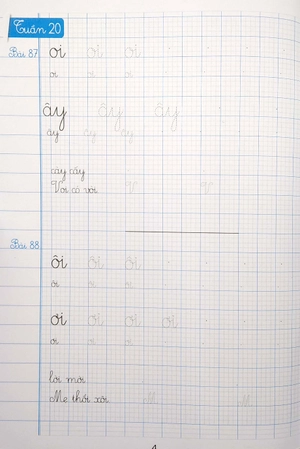 bộ giúp em viết chữ đẹp lớp 1 - tập 2 - biên soạn theo chương trình giáo dục phổ thông mới (tái bản)