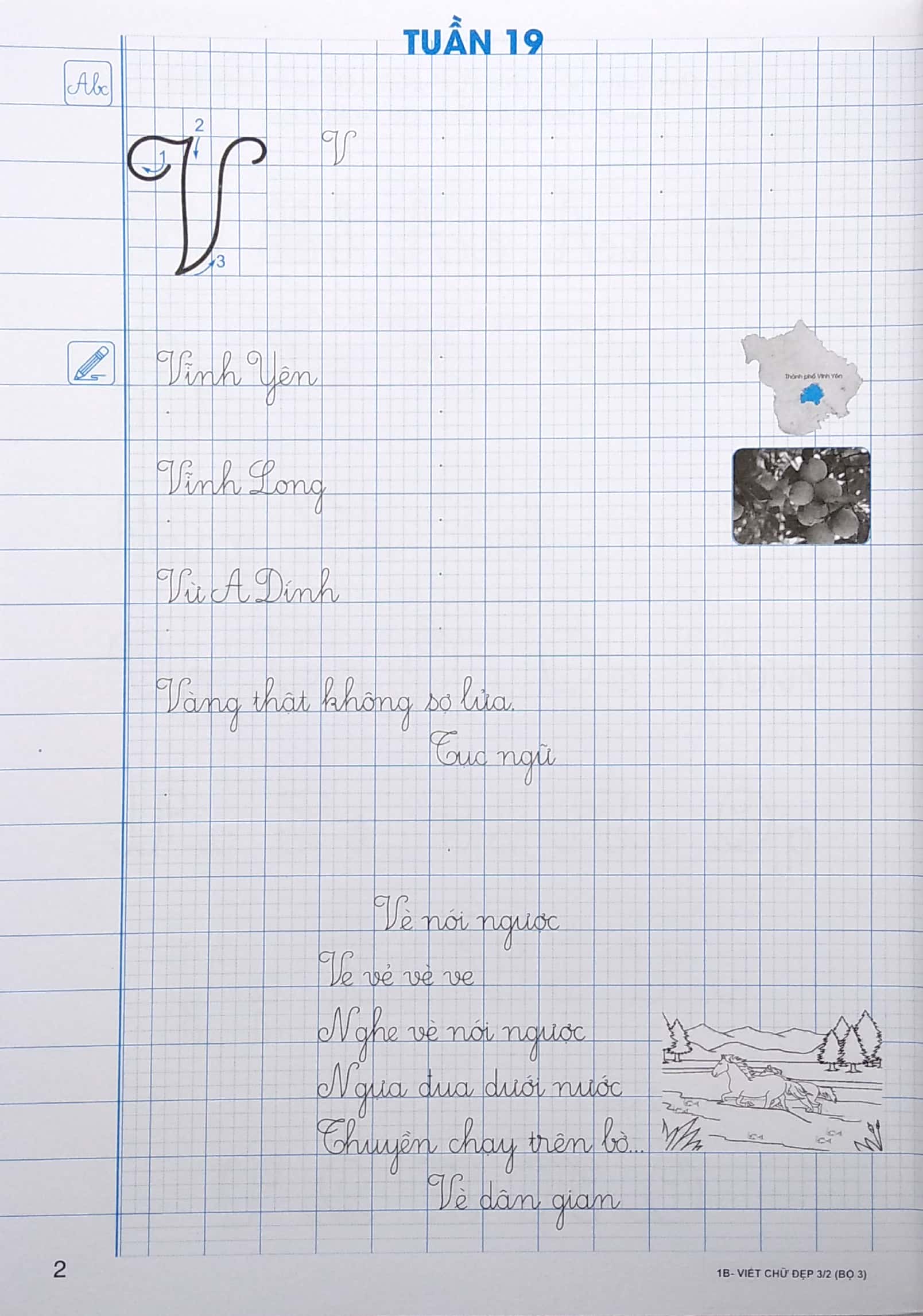 bộ giúp em viết đúng, viết đẹp lớp 3 - tập 2