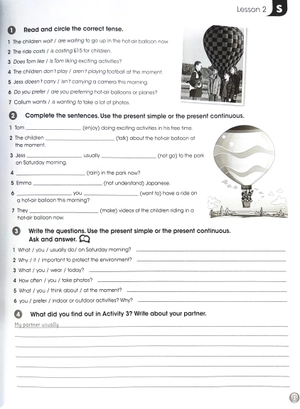 bộ give me five 6 activity book