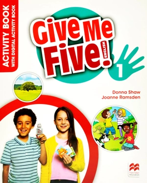 bộ give me five! level 1 activity book with digital activity book
