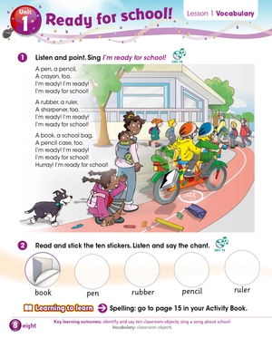 bộ give me five! level 1 pupil's book pack with navio app