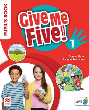 bộ give me five! level 1 pupil's book pack with navio app