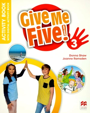 bộ give me five! level 3 activity book with digital activity book