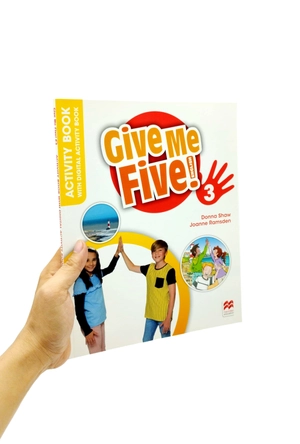 bộ give me five! level 3 activity book with digital activity book