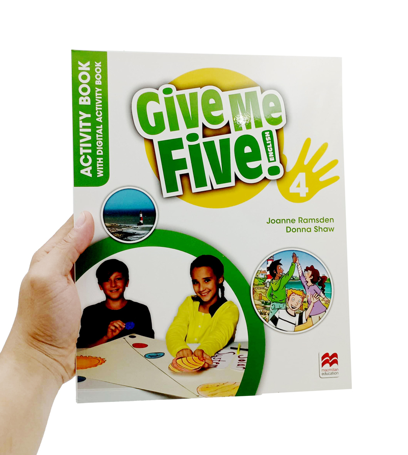 bộ give me five! level 4 activity book with digital activity book