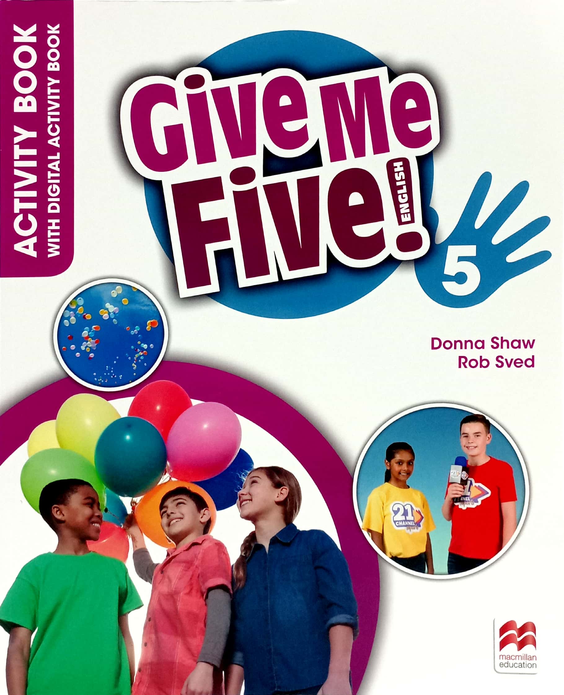 bộ give me five! level 5 activity book with digital activity book