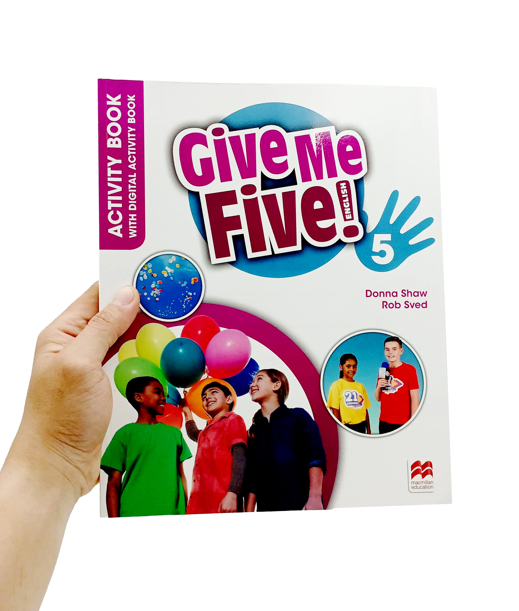 bộ give me five! level 5 activity book with digital activity book