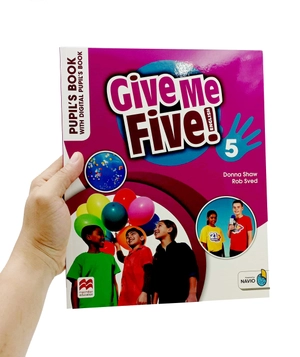 bộ give me five! level 5 pupil's book pack with navio app