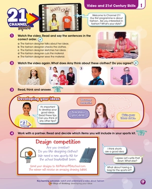 bộ give me five! level 5 pupil's book pack with navio app