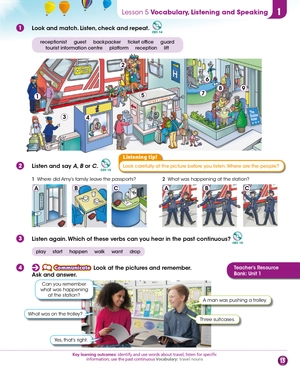 bộ give me five! level 6 pupil's book pack with navio app