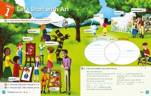 bộ global stage level 4 language and literacy books with digital language and literacy books and navio app