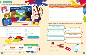 bộ global stage level 4 language and literacy books with digital language and literacy books and navio app