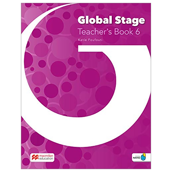 bộ global stage level 6 teacher's book with navio app