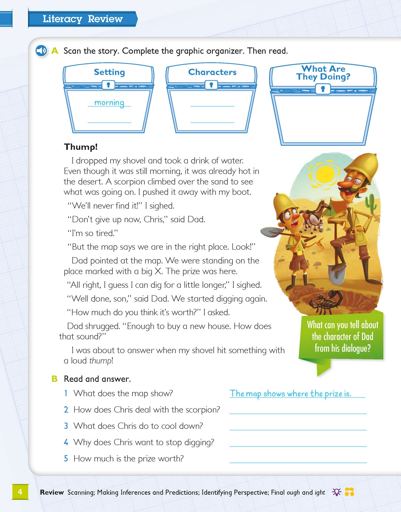 bộ global stage literacy book and language book level 4