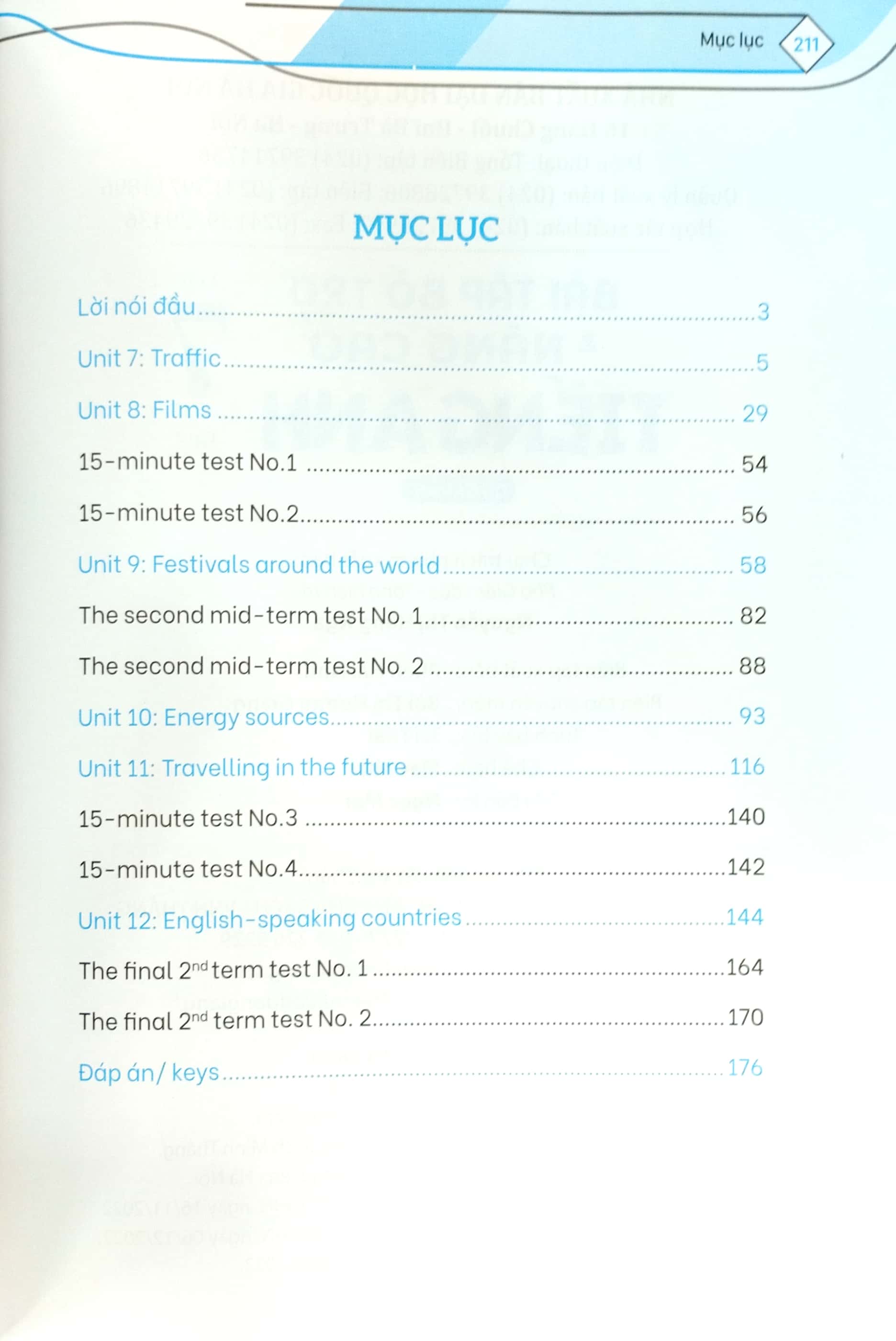 bộ global success - bài tập bổ trợ và nâng cao tiếng anh lớp 7 - tập 2 (có đáp án)