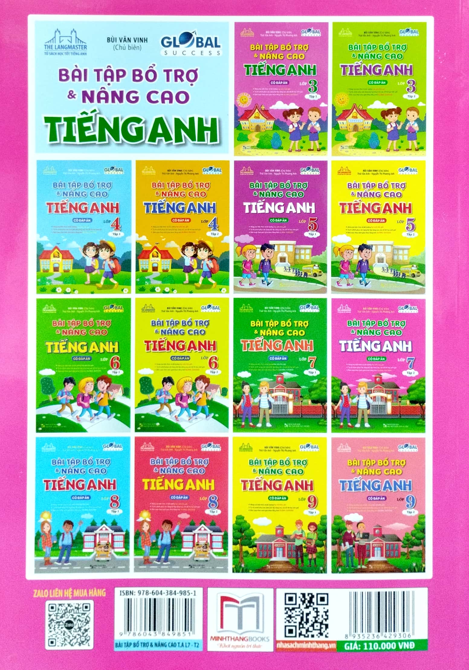 bộ global success - bài tập bổ trợ và nâng cao tiếng anh lớp 7 - tập 2 (có đáp án)