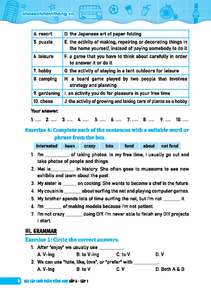 Bo
						
										
										Global Success - Bai Tap Cuoi Tuan Tieng Anh Lop 8 - Tap 1 (Co Dap An)