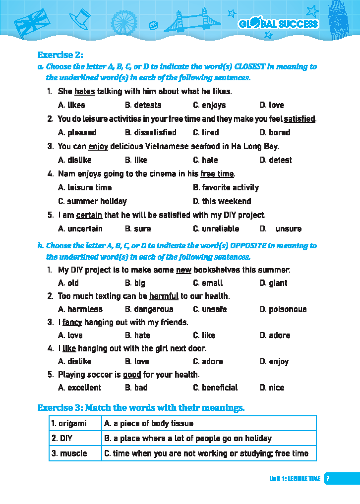 Bo
						
										
										Global Success - Bai Tap Cuoi Tuan Tieng Anh Lop 8 - Tap 1 (Co Dap An)