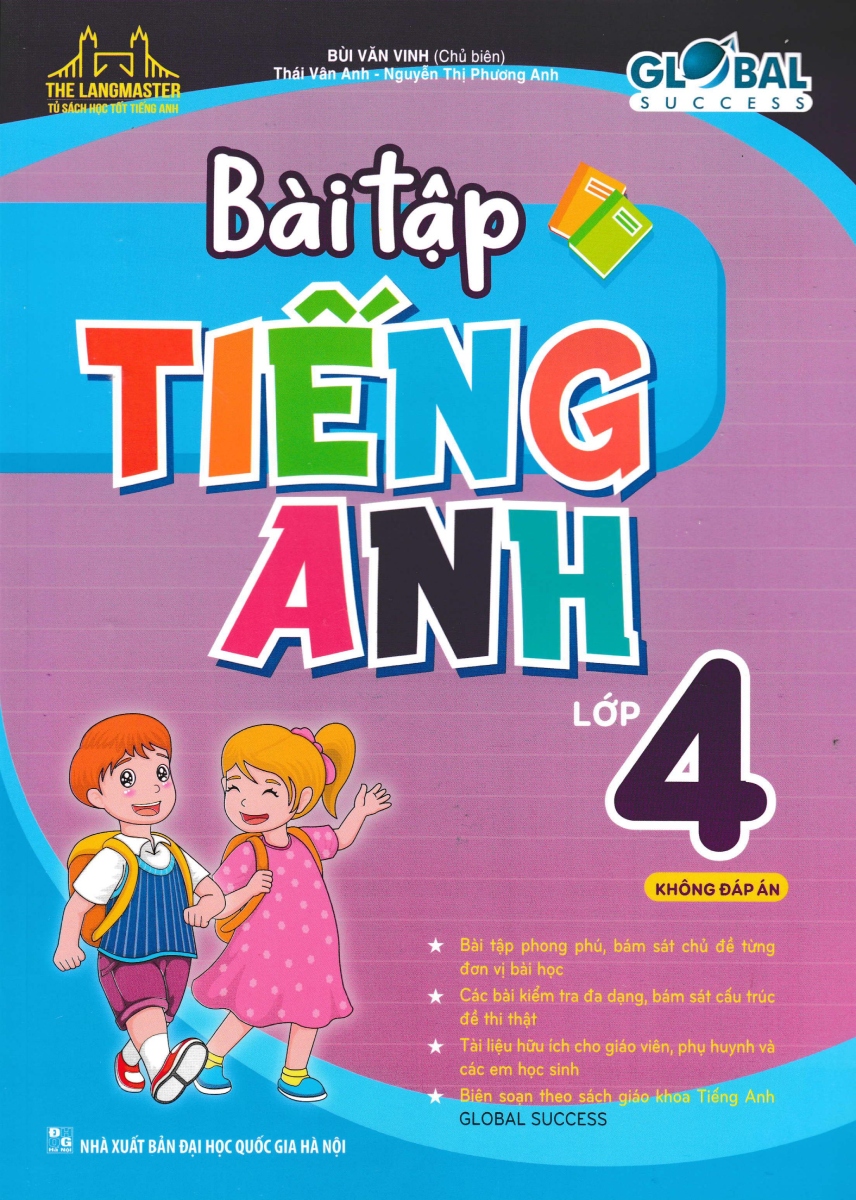 bộ global success - bài tập tiếng anh 4 - không đáp án