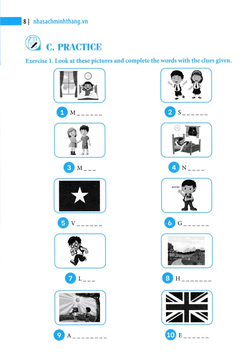 bộ global success - bài tập tiếng anh 4 - không đáp án