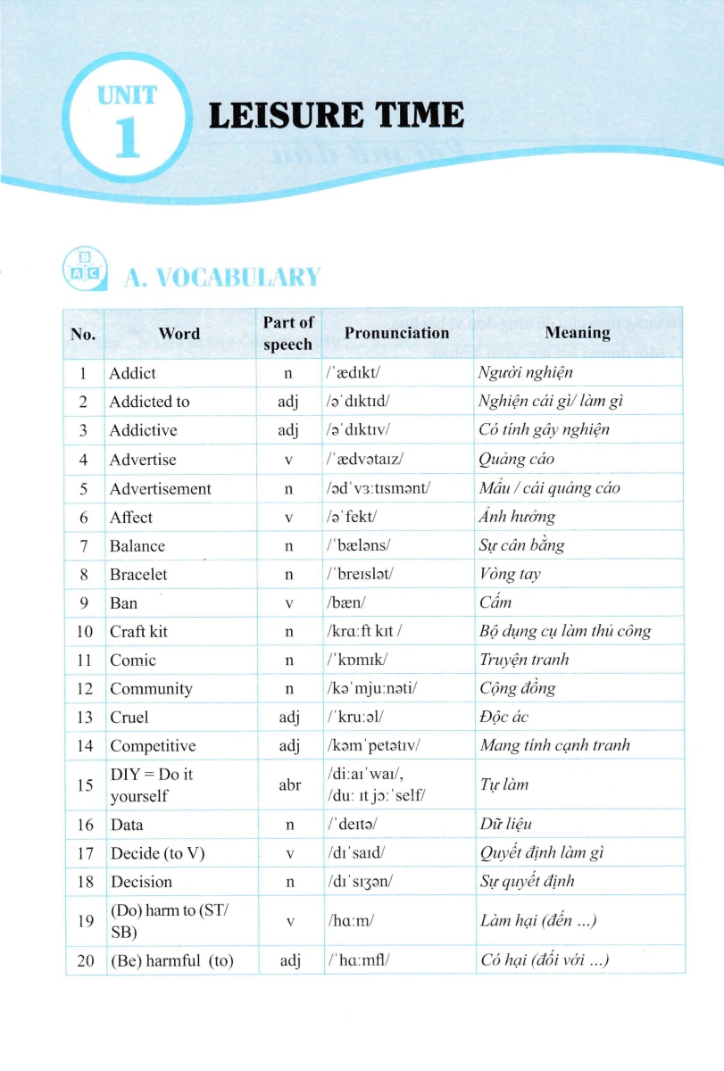 bộ global success - bài tập tiếng anh 8 - không đáp án