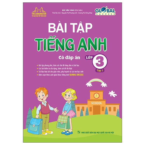 bộ global success - bài tập tiếng anh lớp 3 - tập 1 (có đáp án)