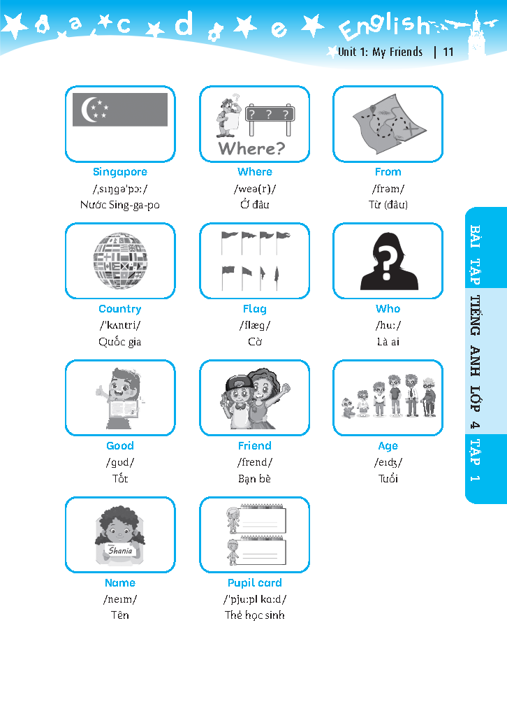 bộ global success - bài tập tiếng anh lớp 4 - tập 1 - có đáp án