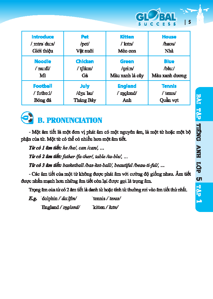 Bo
						
										
										Global Success - Bai Tap Tieng Anh Lop 5 - Tap 1 (Co Dap An)
