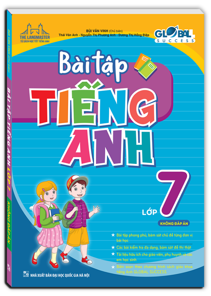 bộ global success - bài tập tiếng anh lớp 7 (không đáp án)