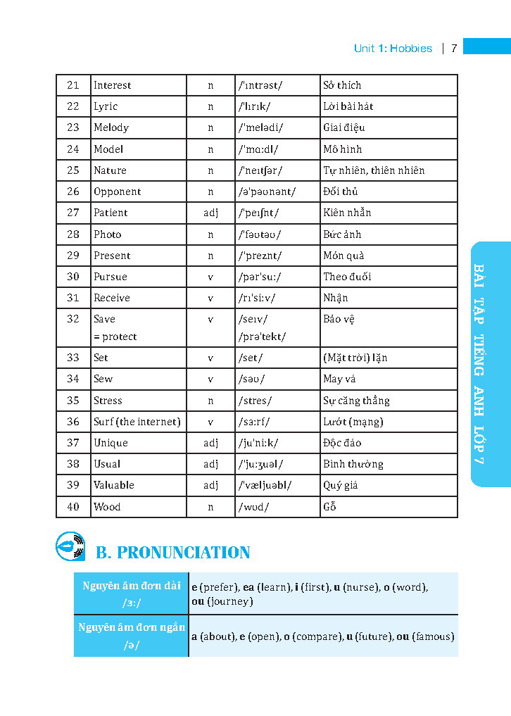 bộ global success - bài tập tiếng anh lớp 7 (không đáp án)