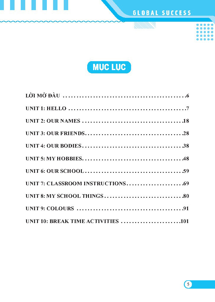 bộ global success - bài tập trắc nghiệm tiếng anh lớp 3 - tập 1 - có đáp án
