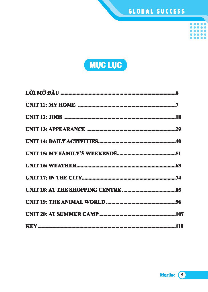 bộ global success - bài tập trắc nghiệm tiếng anh lớp 4 - tập 2 - có đáp án