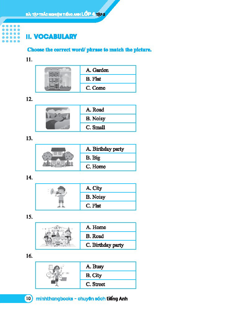 bộ global success - bài tập trắc nghiệm tiếng anh lớp 4 - tập 2 - có đáp án
