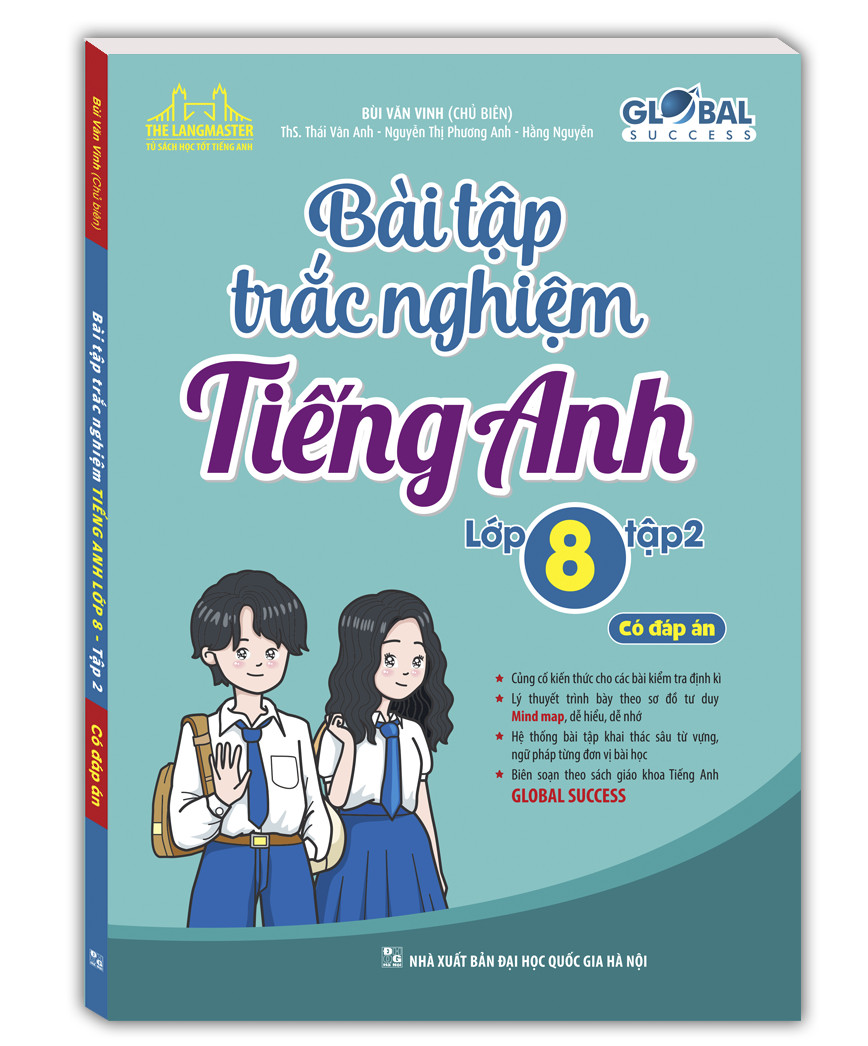 bộ global success - bài tập trắc nghiệm tiếng anh lớp 8 - tập 2