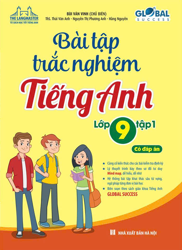 Bo
						
										
										Global Success - Bai Tap Trac Nghiem Tieng Anh Lop 9 - Tap 1 (Co Dap An)