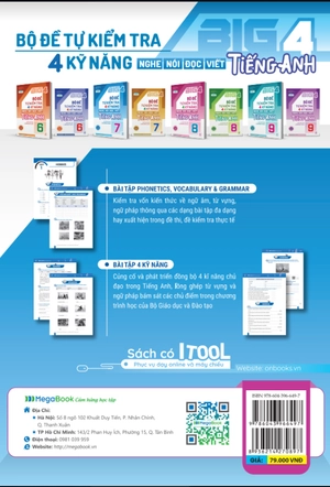 bộ global success - big 4 - bộ đề tự kiểm tra 4 kỹ năng nghe, nói, đọc, viết tiếng anh lớp 7 - tập 1 - cơ bản và nâng cao (tái bản 2023)