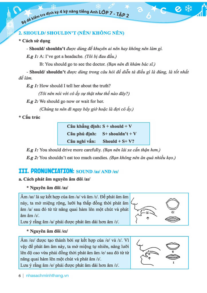 bộ global success - bộ đề kiểm tra định kỳ 4 kỹ năng tiếng anh lớp 7 - tập 1 (có đáp án)