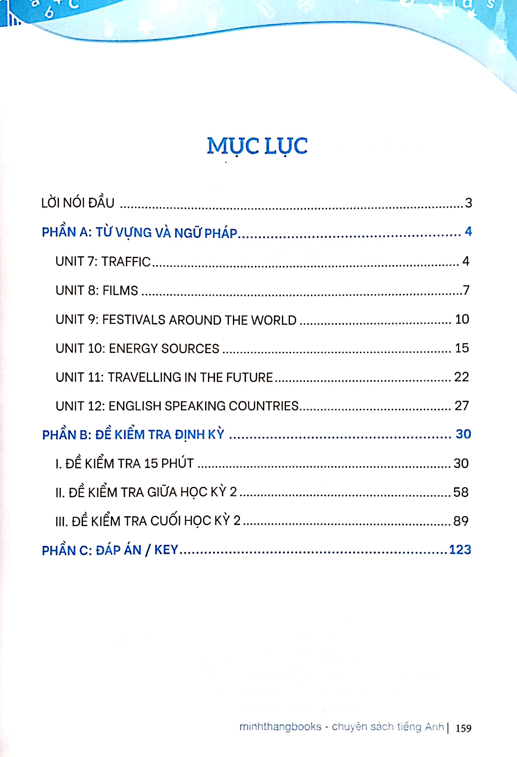 bộ global success - bộ đề kiểm tra định kỳ 4 kỹ năng tiếng anh lớp 7 - tập 2 (có đáp án)