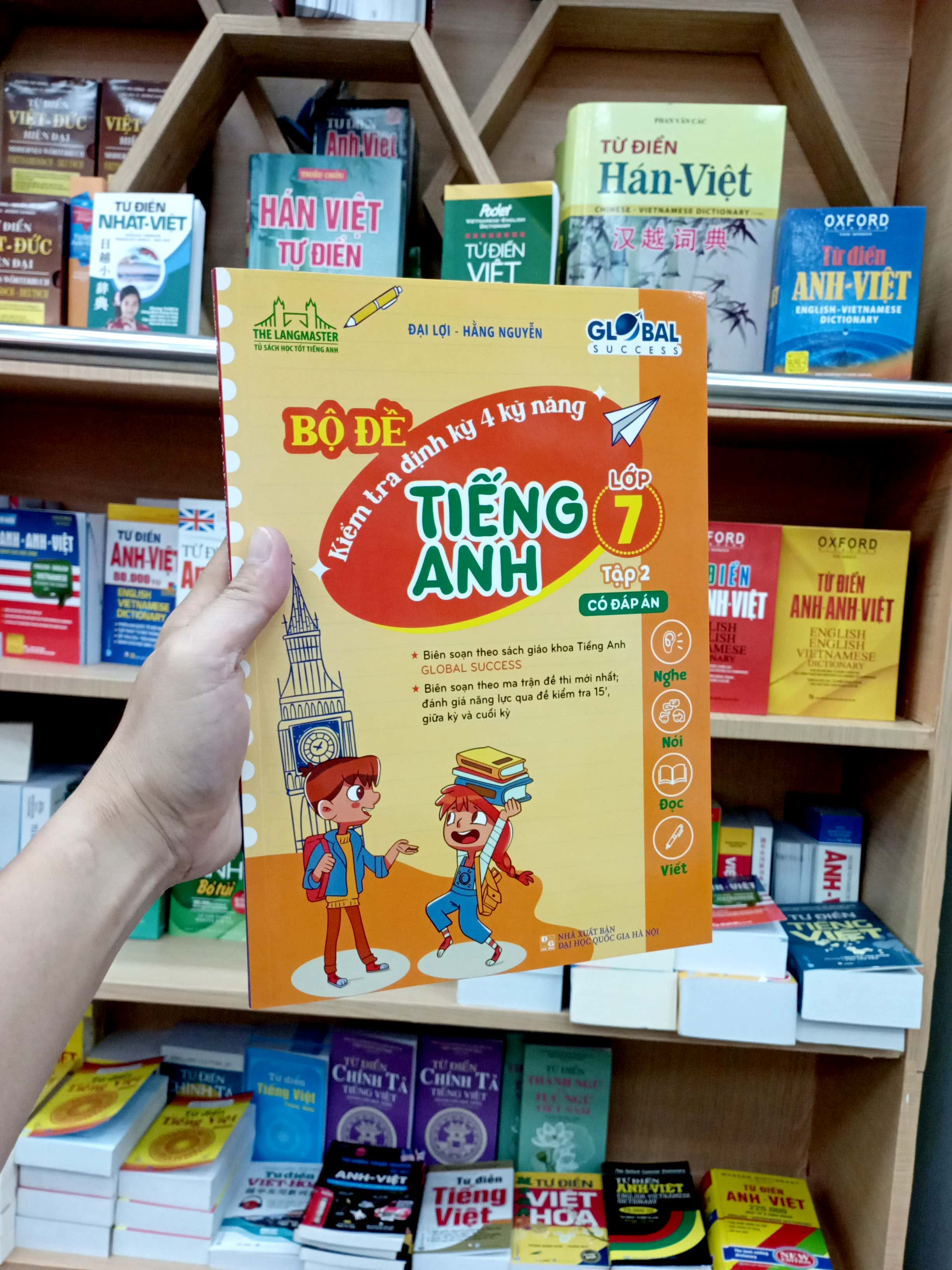 bộ global success - bộ đề kiểm tra định kỳ 4 kỹ năng tiếng anh lớp 7 - tập 2 (có đáp án)