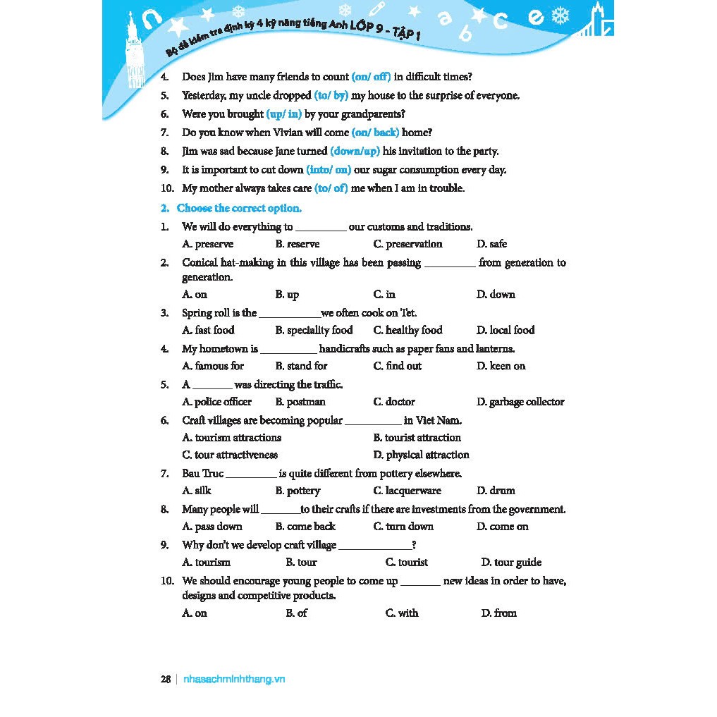 Bo
						
										
										Global Success - Bo De Kiem Tra Dinh Ky 4 Ky Nang Tieng Anh Lop 9 - Tap 1 (Co Dap An)