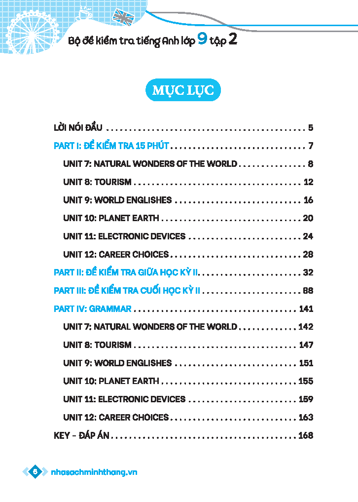 Bo
						
										
										Global Success - Bo De Kiem Tra Tieng Anh Lop 9 - Tap 2 (Co Dap An)