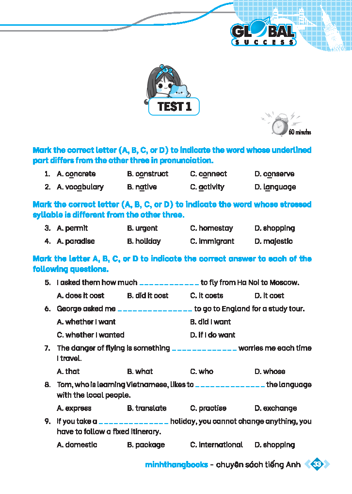 Bo
						
										
										Global Success - Bo De Kiem Tra Tieng Anh Lop 9 - Tap 2 (Co Dap An)