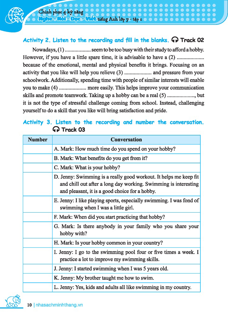 bộ global success - chinh phục 4 kỹ năng tiếng anh nghe - nói - đọc - viết lớp 7 - tập 1