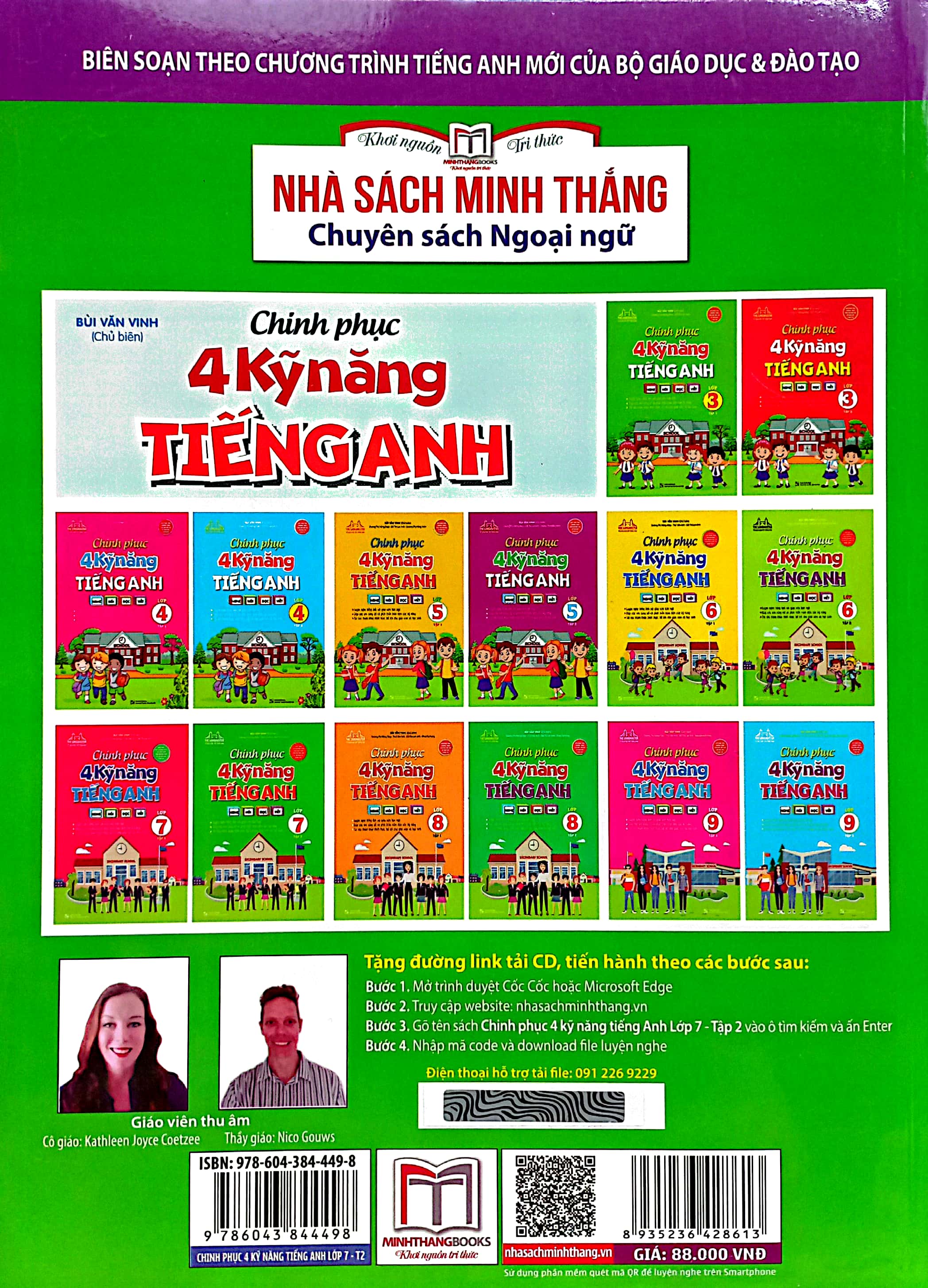 bộ global success - chinh phục 4 kỹ năng tiếng anh nghe - nói - đọc - viết lớp 7 - tập 2