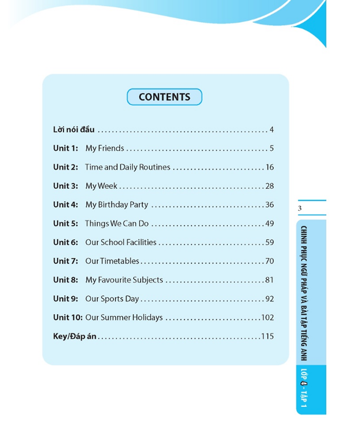 bộ global success - chinh phục ngữ pháp và bài tập tiếng anh lớp 4 - tập 1 (có đáp án)