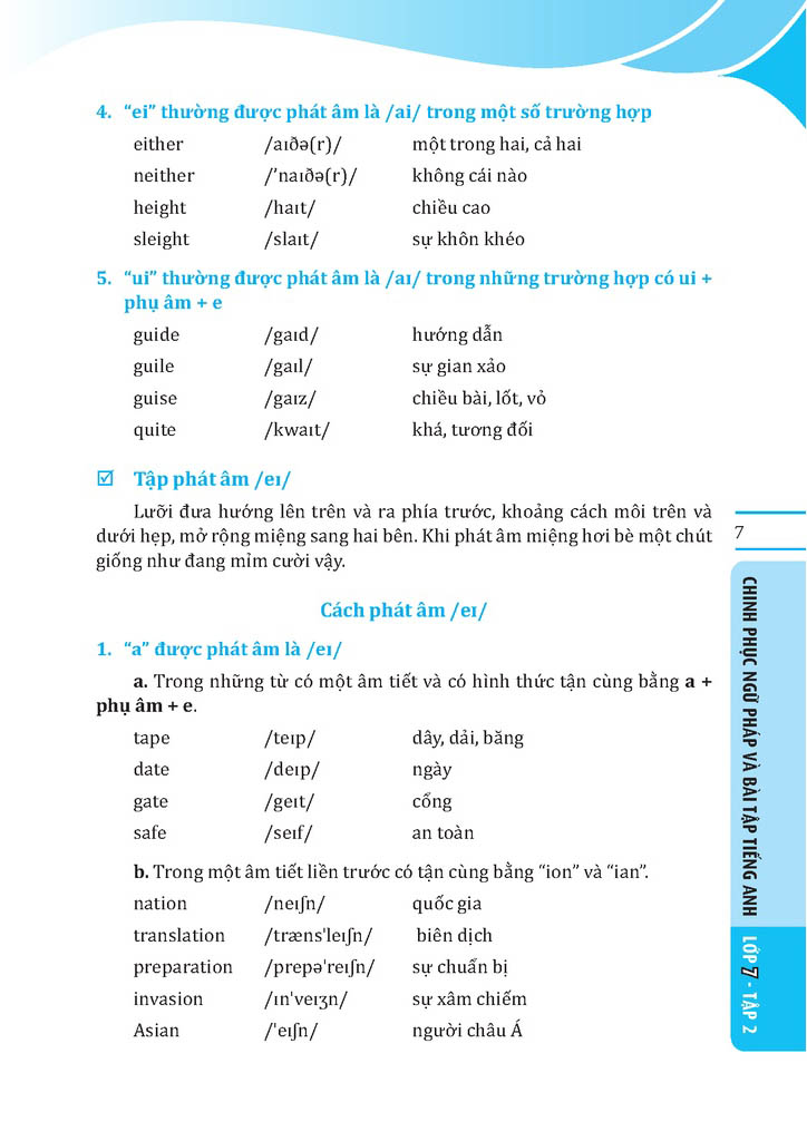 bộ global success - chinh phục ngữ pháp và bài tập tiếng anh lớp 7 - tập 2 (có đáp án)