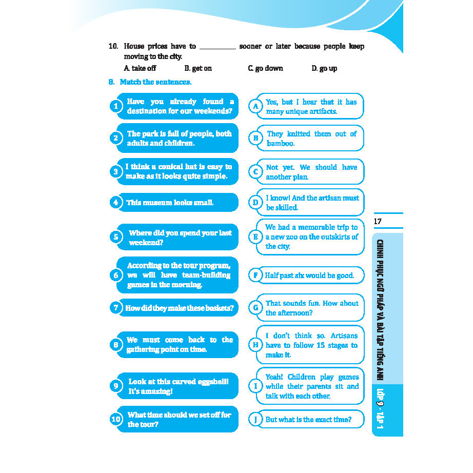 Bo
						
										
										Global Success - Chinh Phuc Ngu Phap Va Bai Tap Tieng Anh Lop 9 - Tap 1 - Co Dap An