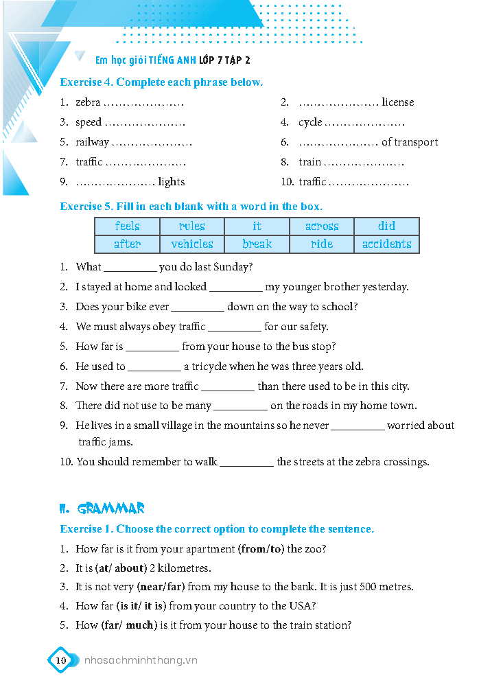 bộ global success - em học giỏi tiếng anh lớp 7 - tập 2 (có đáp án)