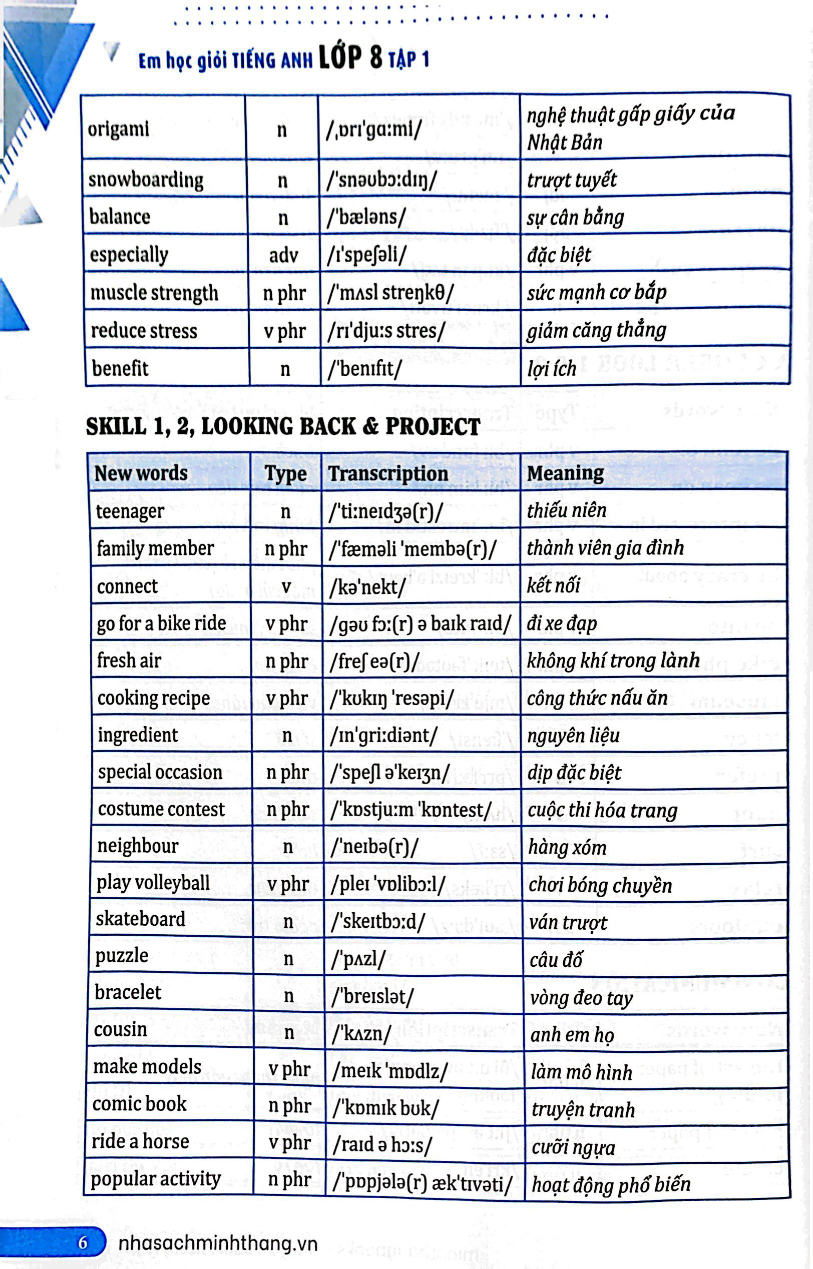 bộ global success - em học giỏi tiếng anh lớp 8 - tập 1 (có đáp án)
